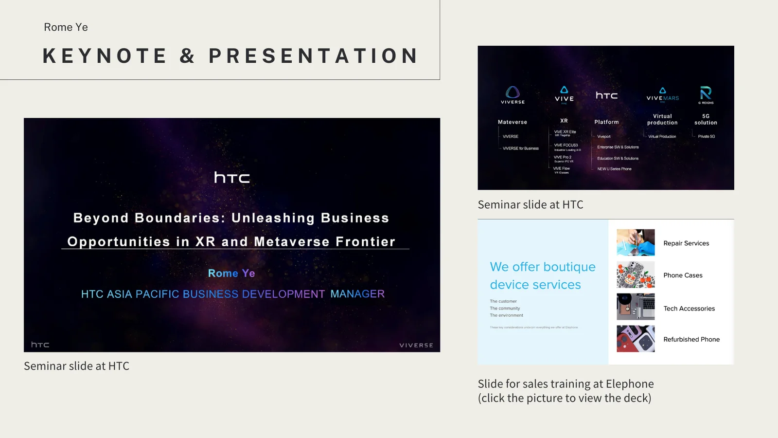 Beyond Boundaries: Unleashing Business Opportunities in XR and Metaverse Frontier 簡報封面